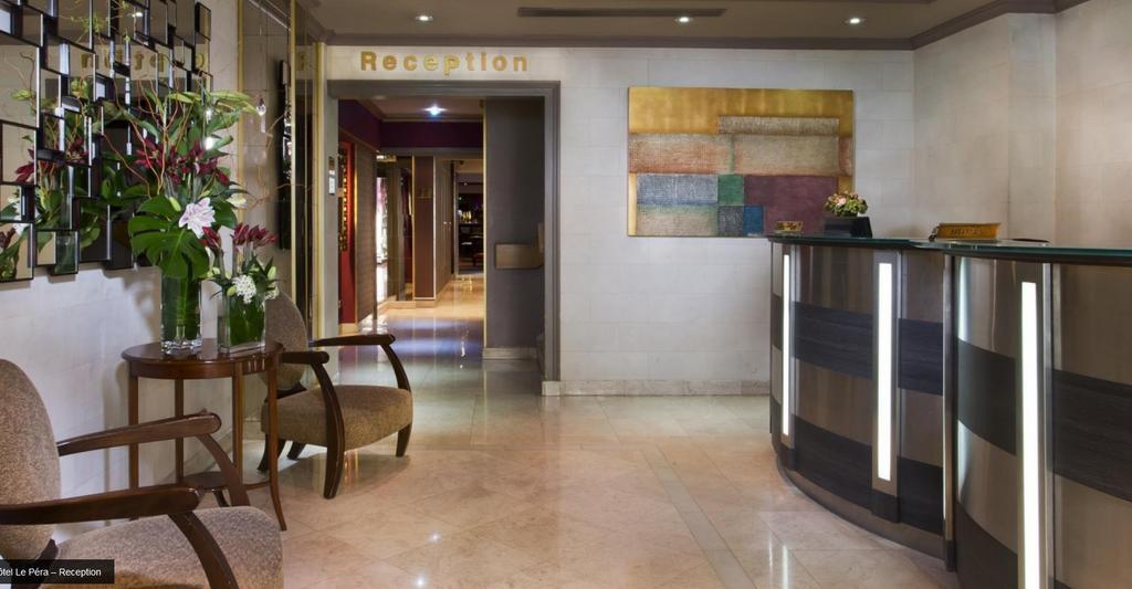 Hotel Le Pera Paris Interiør bilde
